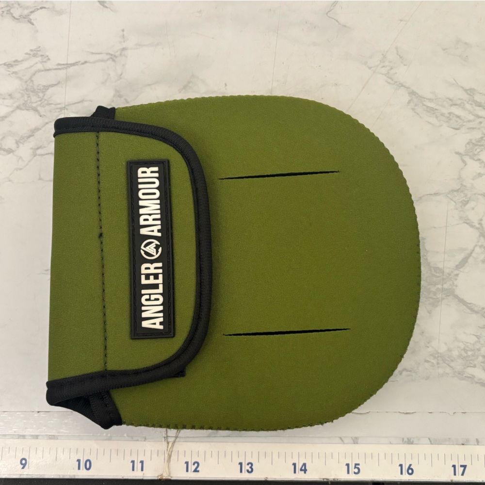 Tactical Anglers Assault Pouch Bag Green Color Hook And Eye 6x5 Bag Foam - Picture 4 of 5